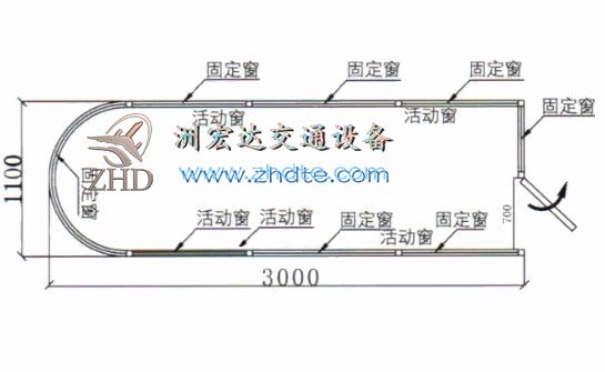 贵州省洲宏达岗亭ZHD-GT-17