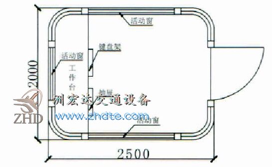 贵州省洲宏达岗亭ZHD-GT-37