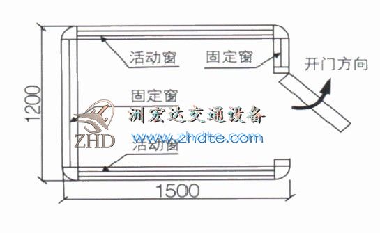 贵州省洲宏达岗亭ZHD-GT-08